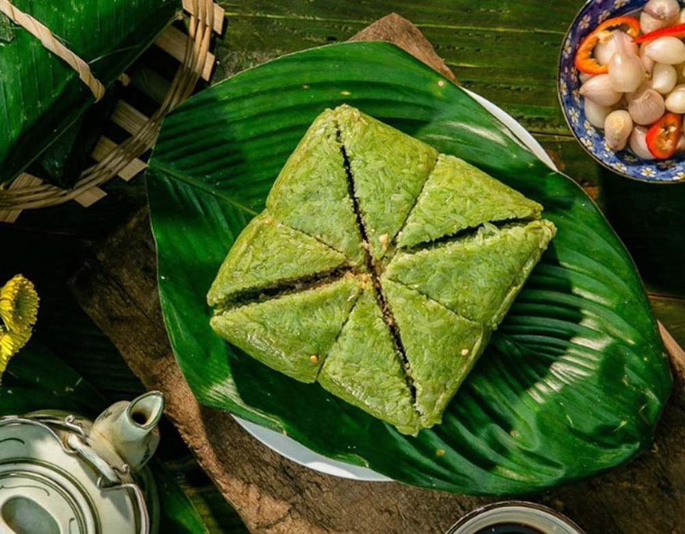Bánh chưng làng Đầm